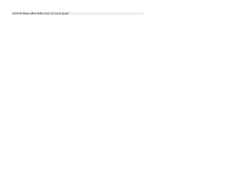 Chrome of this test