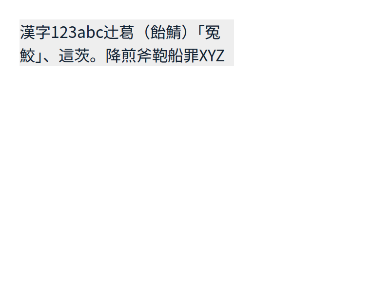 Chrome of this test