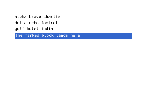 Chrome of this test