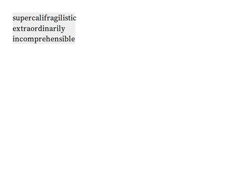 Chrome of this test